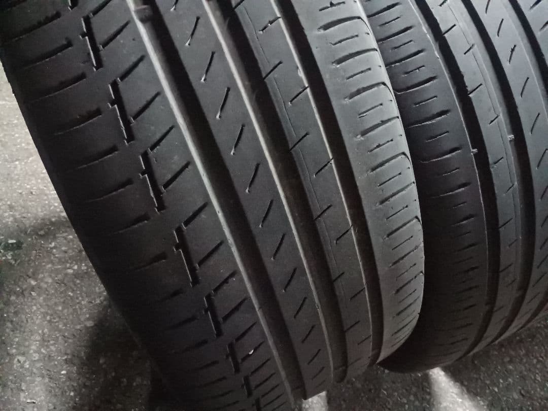 225/40R18 2本 5分山　コンチネンタル　プレミアムコンタクト6