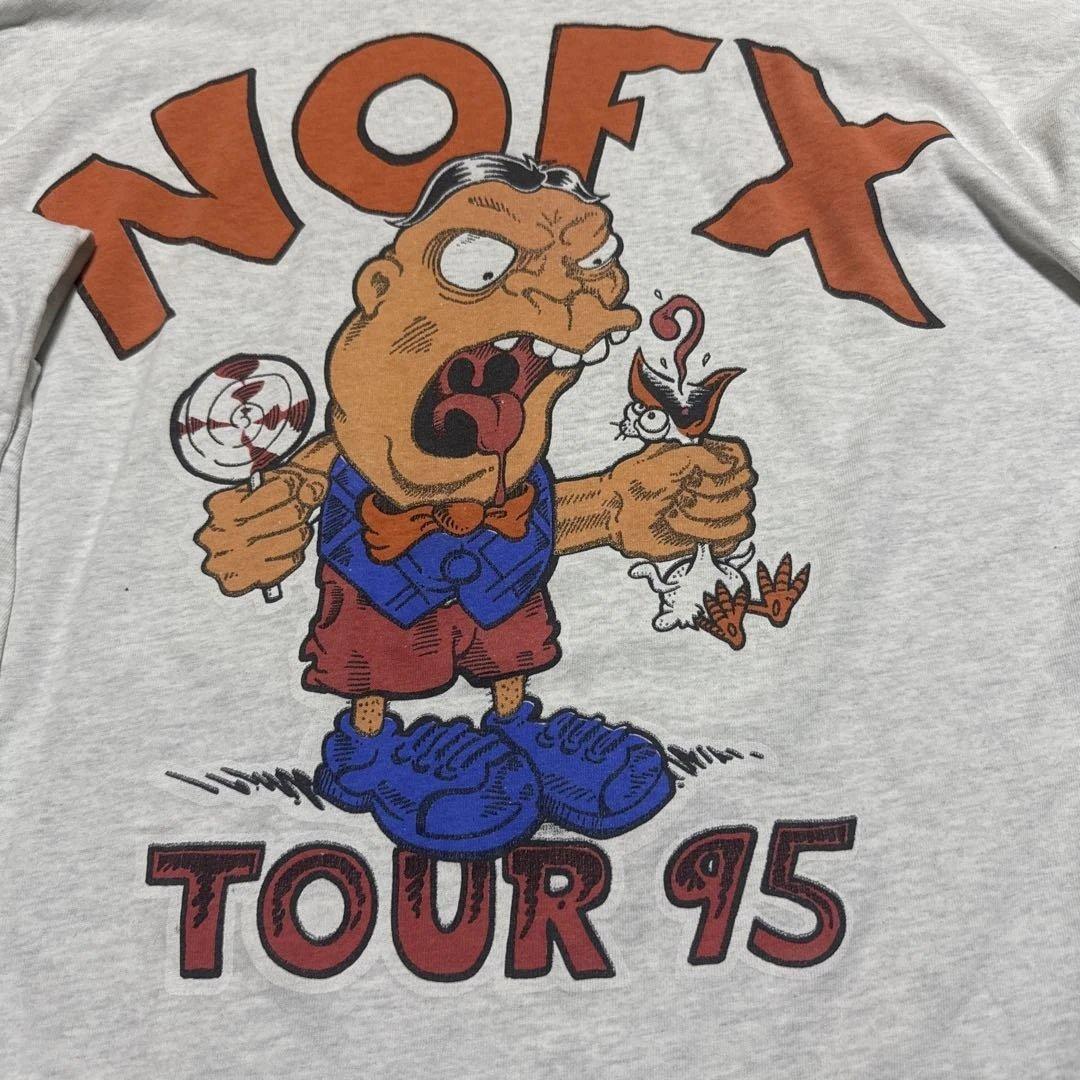 VINTAGE TEE NOFX \"Tour 95 L/S \"長袖Tシャツ