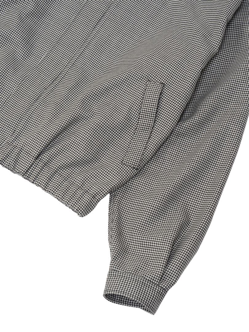 ジャケット・アウター OVY KAJA HOUNDSTOOTH HARRINGTON JACKET