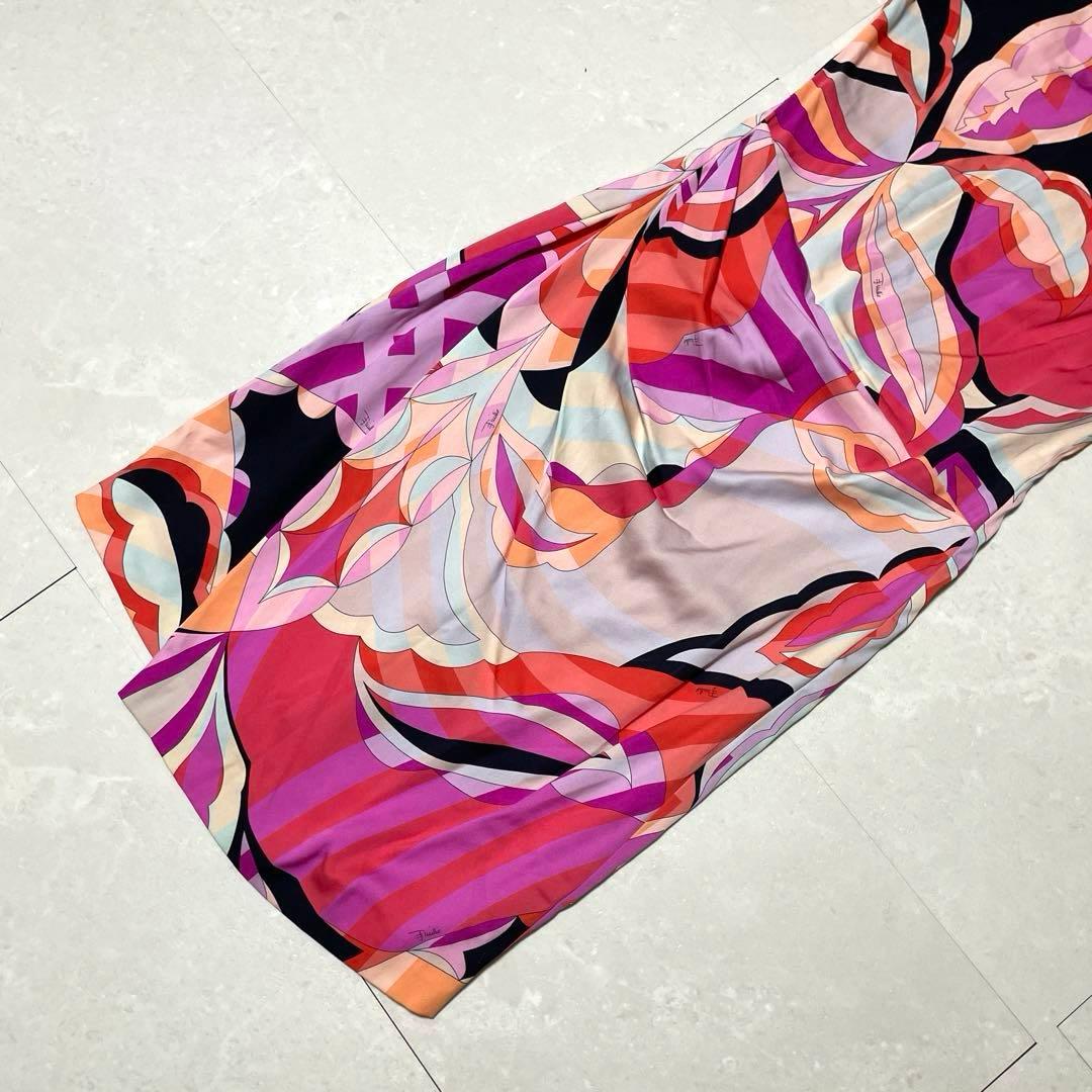 エミリオプッチ EMILIO PUCCI ワンピース ノースリーブ プッチ柄