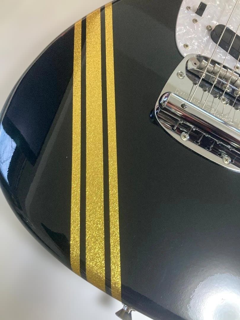 ギター Fender Japan MG69/CO-LTD Goldline BLK