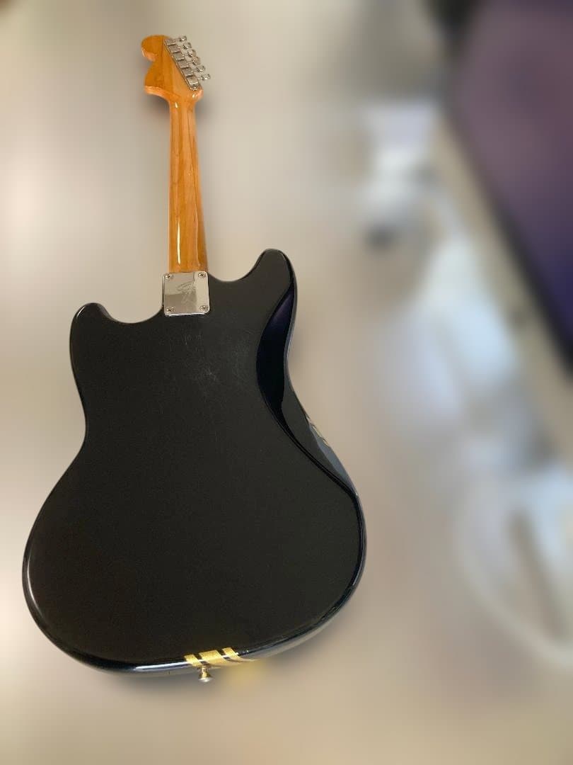 ギター Fender Japan MG69/CO-LTD Goldline BLK