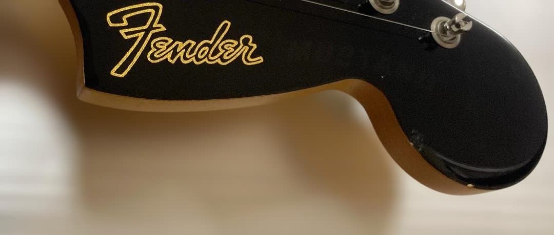 ギター Fender Japan MG69/CO-LTD Goldline BLK