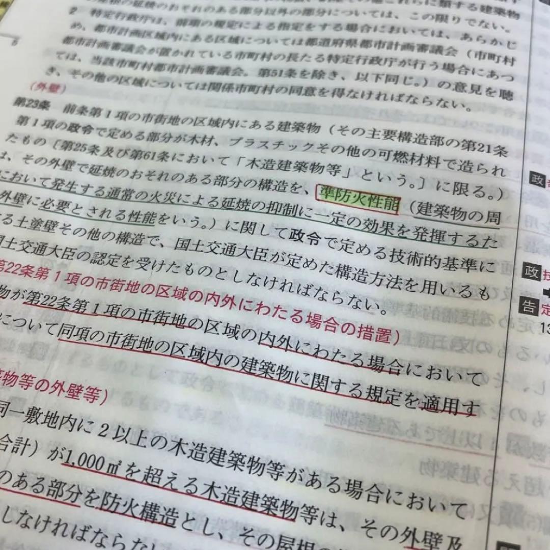 線引き済み2022法令集