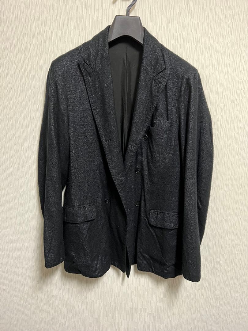 MAATEE&SONS ダブル無芯 GATHERED JKT SILKPIN
