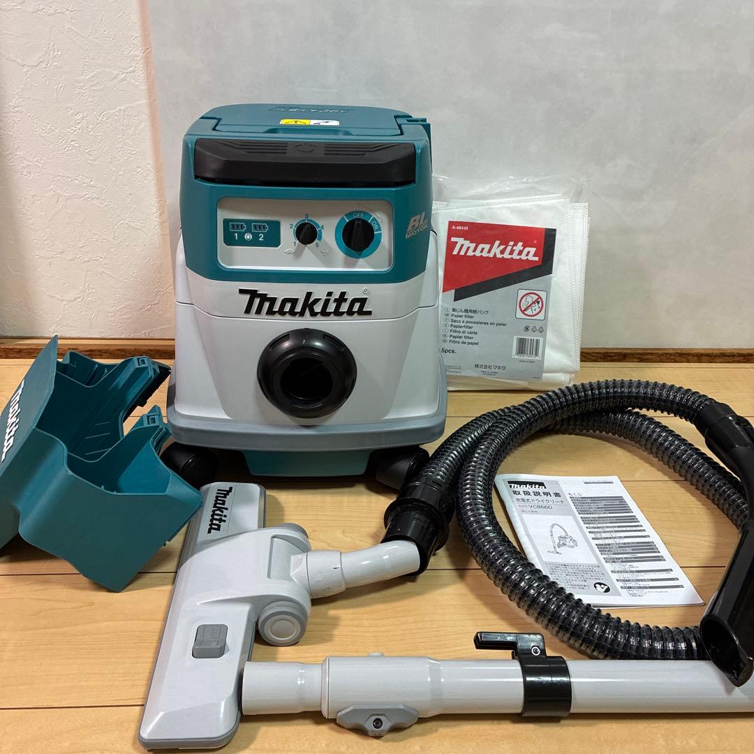 Makita マキタ　VC866D 充電式掃除機　ドライクリーナー　粉じん専用