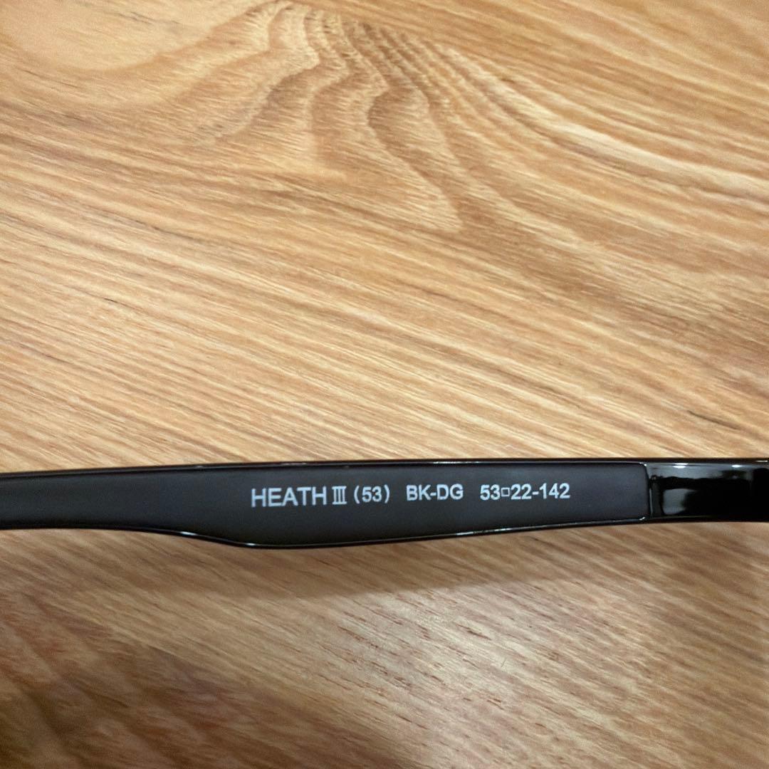 Eyewol HEATH II サングラス BK-DG 付属品あり