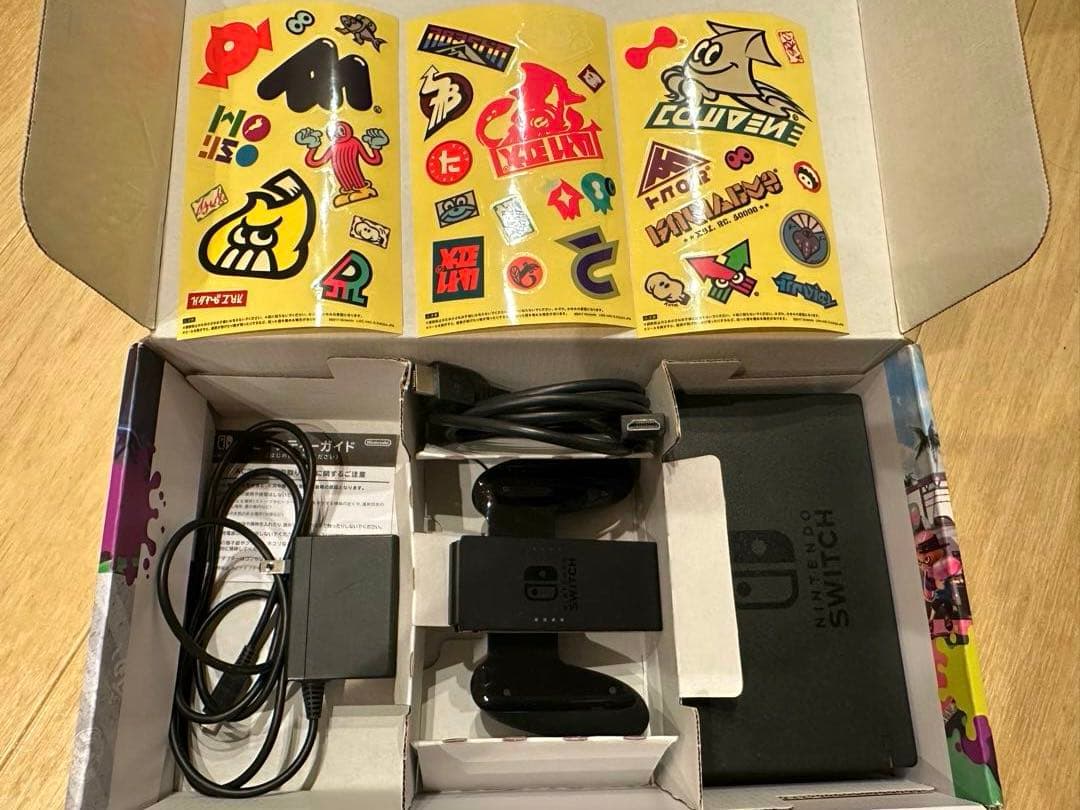 箱付 ニンテンドースイッチ Nintendo Switch 本体 スプラトゥーン