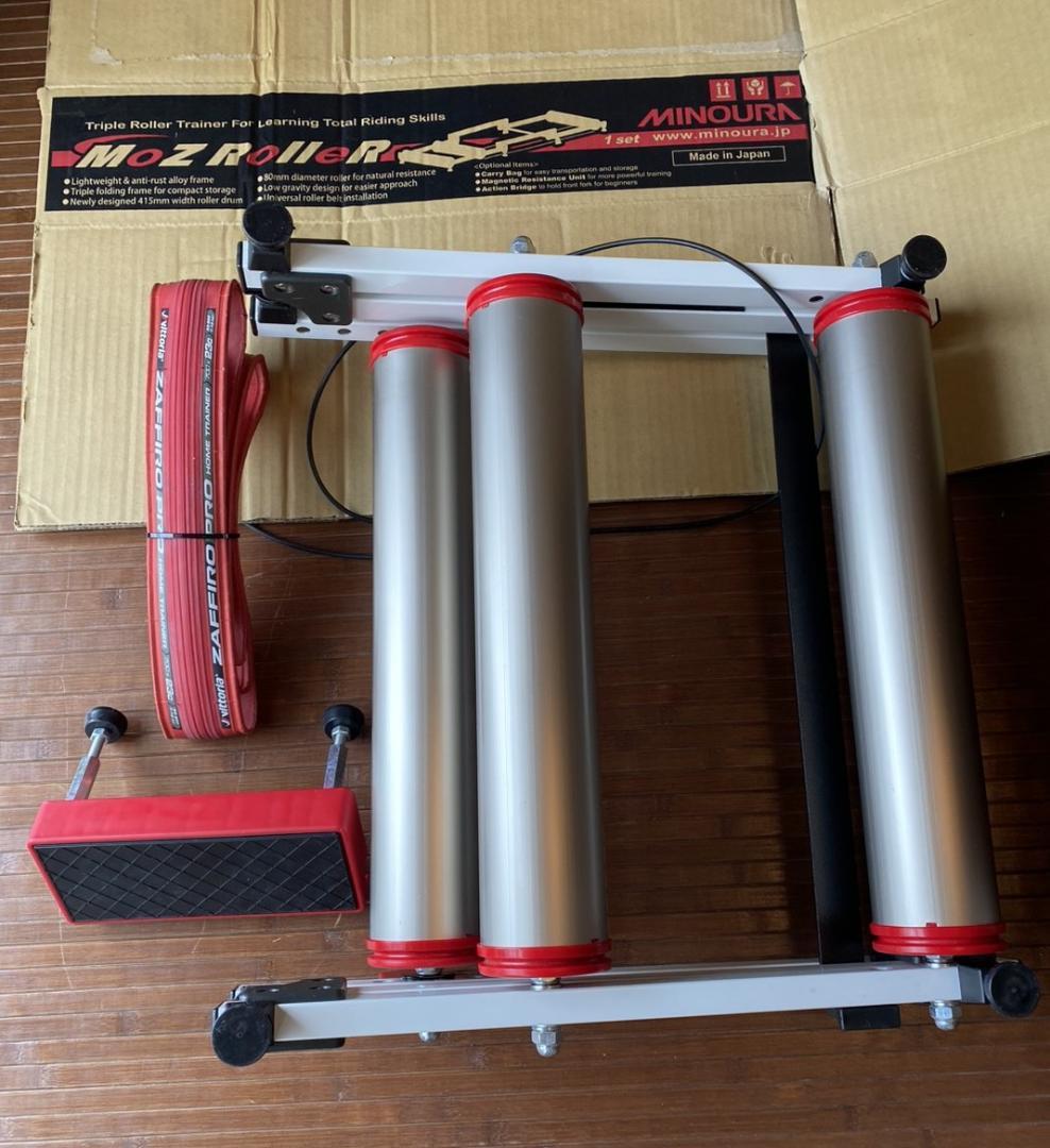 MINOURA Moz Roller（モッズローラー）と ローラー台専用タイヤ