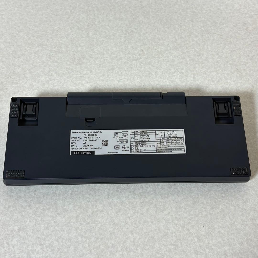 HHKB PD-KB820BS TYPE-S 墨 キーボード PFU 日本語配列