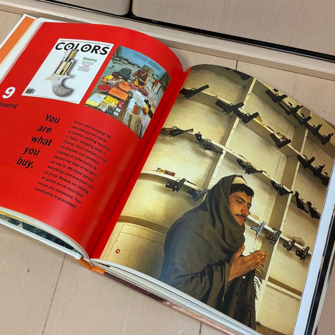 洋書　COLORS アメリカ　雑誌　ティボールカルマン　社会問題　写真　LIFE