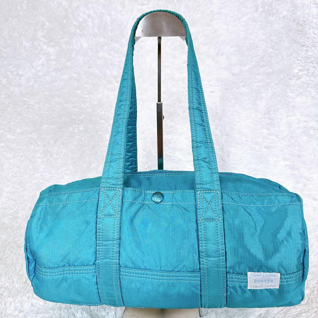 【激レア】PORTER ポーター タンカー ミニボストンバッグ 限定色 水色