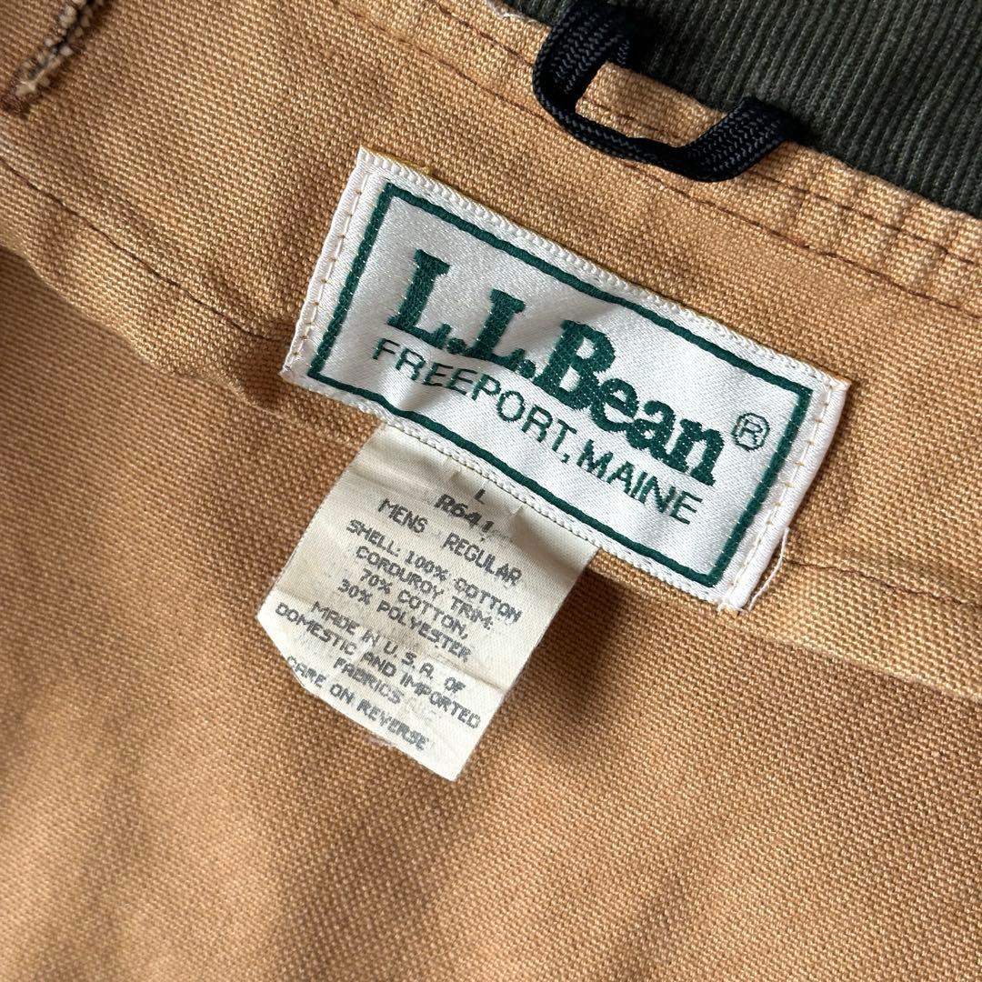 L.L.Bean カバーオール USA製 ブラウン L ハンティングジャケット