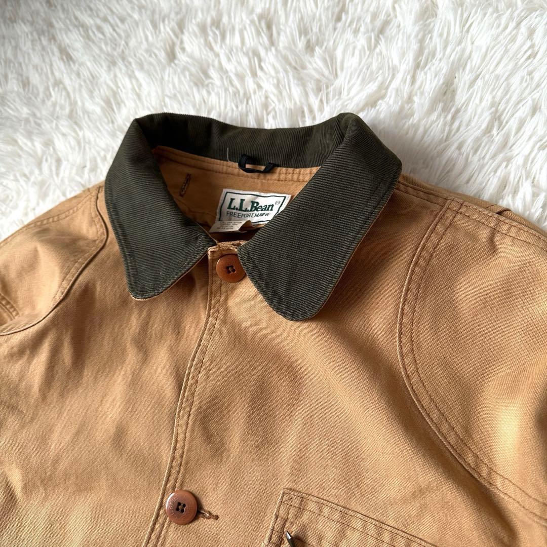 L.L.Bean カバーオール USA製 ブラウン L ハンティングジャケット