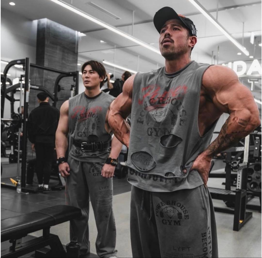 チンクル　LÝFT × POWER HOUSE GYM キャップ