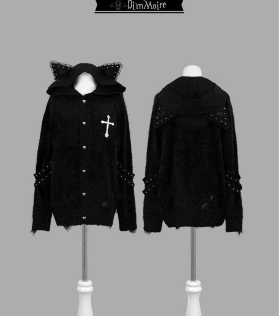 【最終お値下げ】 DimMoire Evil Catカーディガン Black
