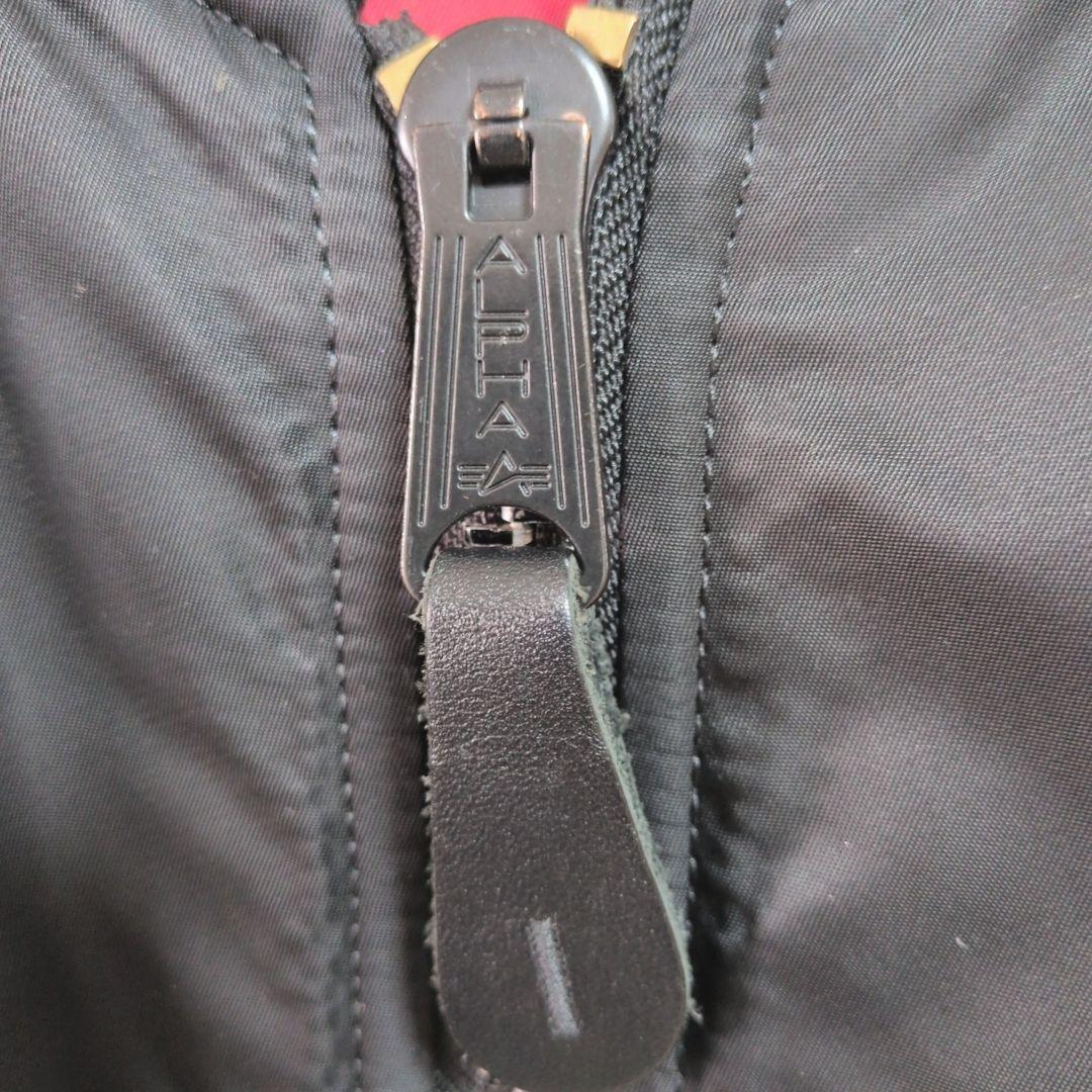 希少 短丈 ALPHA MA1 TIGHT BACK EMBROIDERY