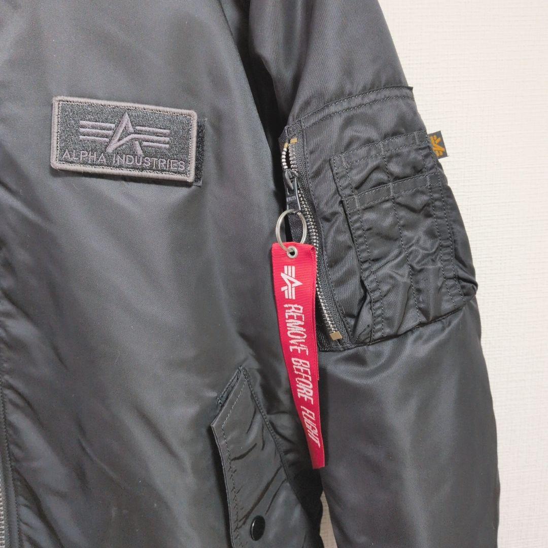 希少 短丈 ALPHA MA1 TIGHT BACK EMBROIDERY