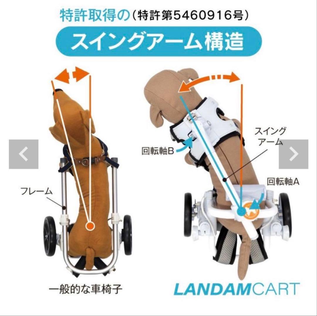 LANDAMCART ペット用歩行補助具