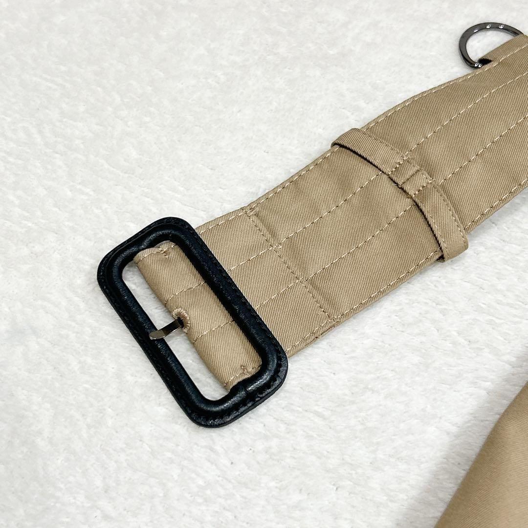 ほぼ未使用✨　アクアスキュータム　トレンチコート　ライナー　チェック　ベージュ