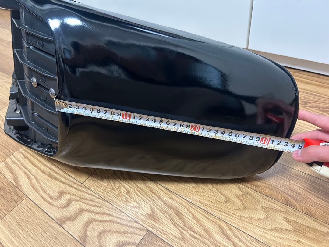 zrx400 3段シート　35センチ　黒　zrx