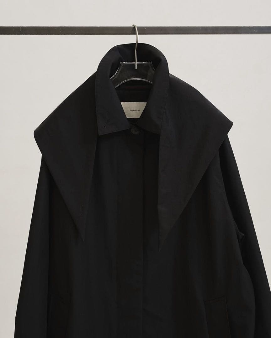 【週末価格】TODAYFUL ステンカラーウォータープルーフコート 36