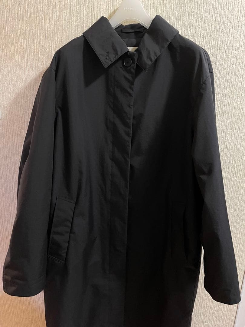 【週末価格】TODAYFUL ステンカラーウォータープルーフコート 36