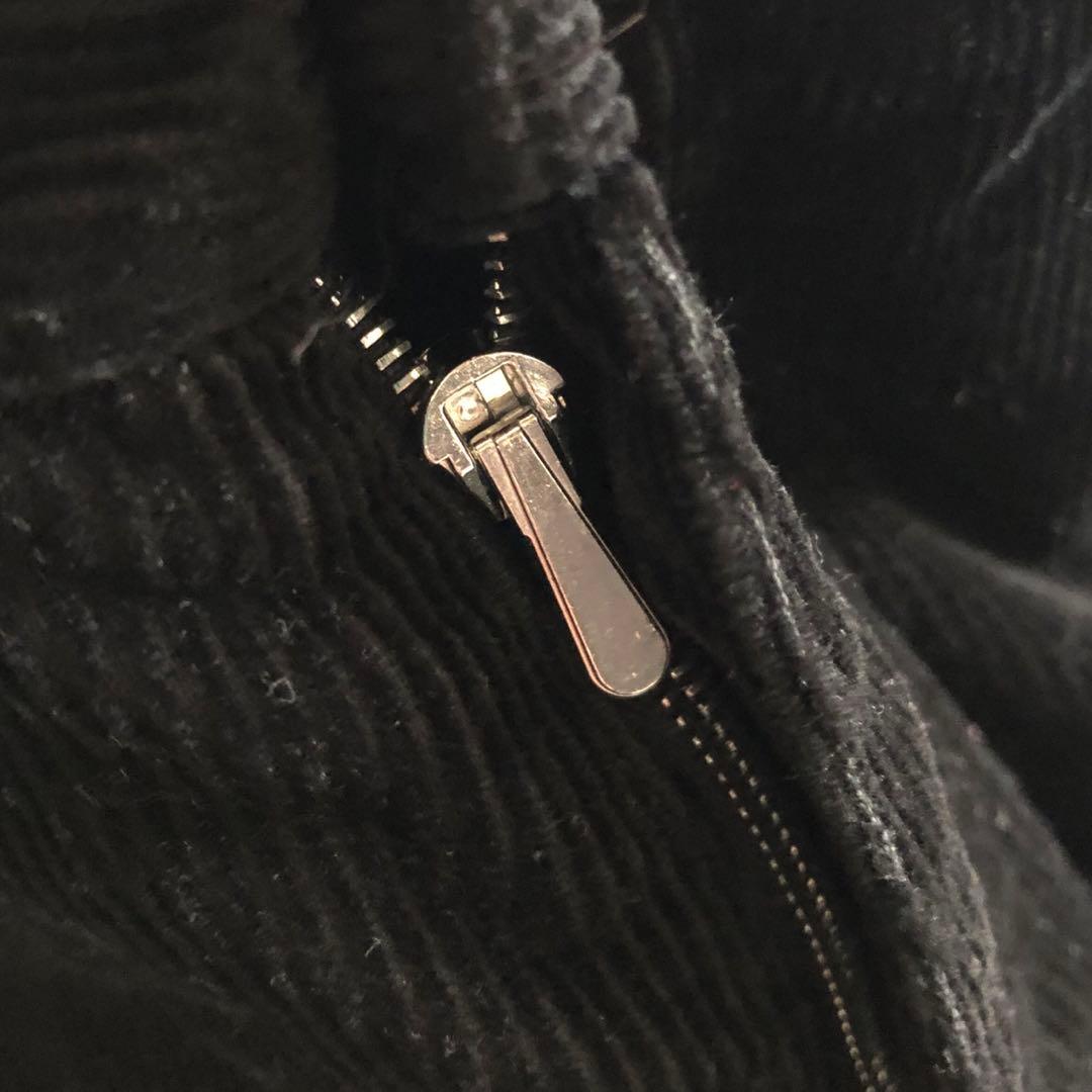 90s JIL SANDER 本人期 コーデュロイ パンツ ブラック