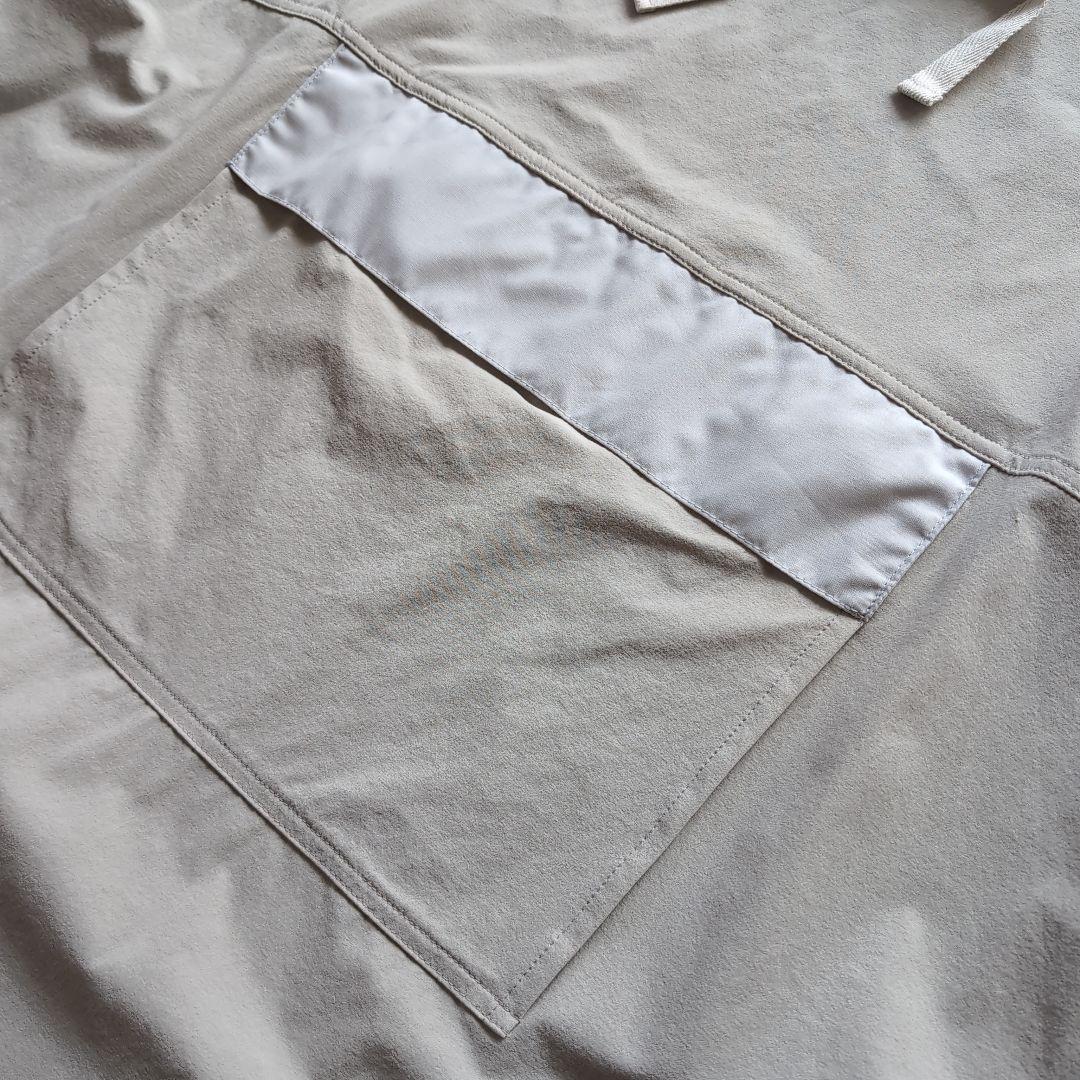 shirone　ハーフネックアノラックワンピース (グレージュ)　チュニック