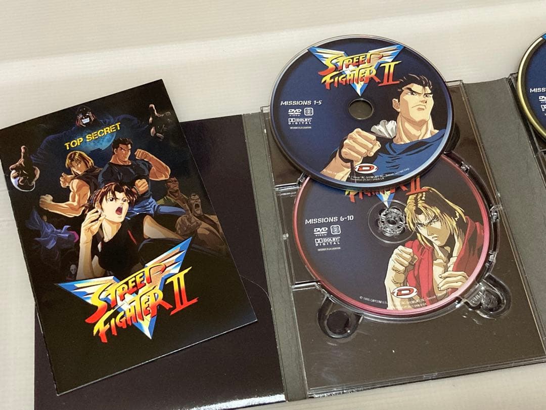 DVD-BOXストリートファイターII Ⅴ Edition Gold