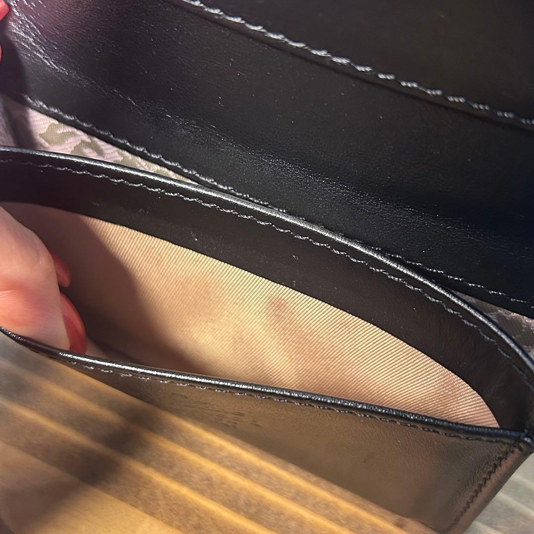 Vivienne Westwood 名刺入れ ブラックレザー ゴールドオーブ