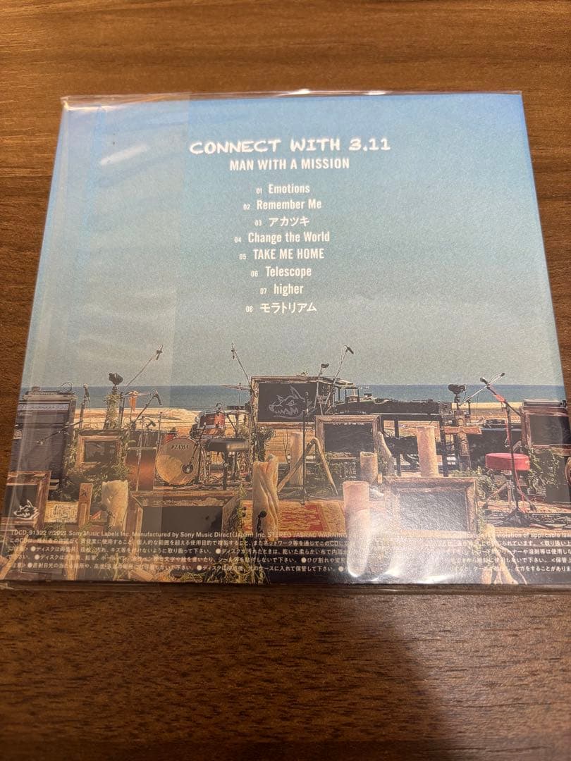 【レア】CONNECT WITH 3.11 MAN WITH A MISSION