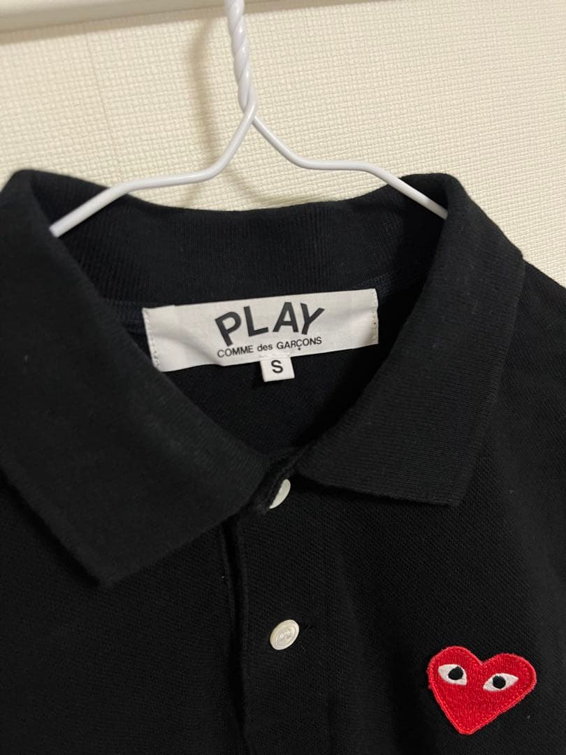 PLAY COMME des GARCONS ブラックポロシャツ