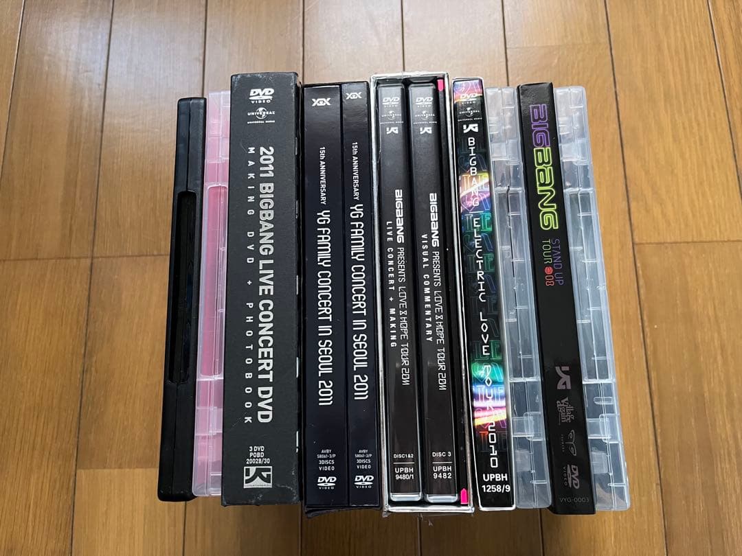 【まとめ売り】BIGBANG DVD10点