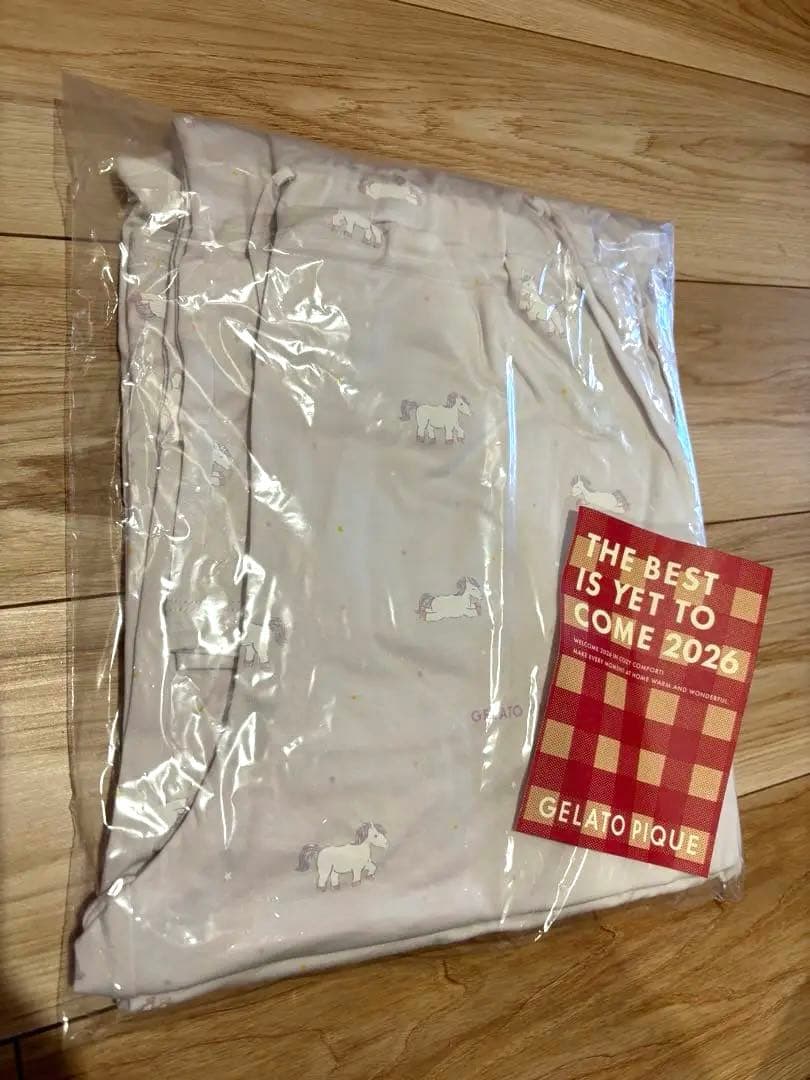 新品未開封♡GELATO PIQUE福袋2026ユニコーン柄 ルームウェア上下