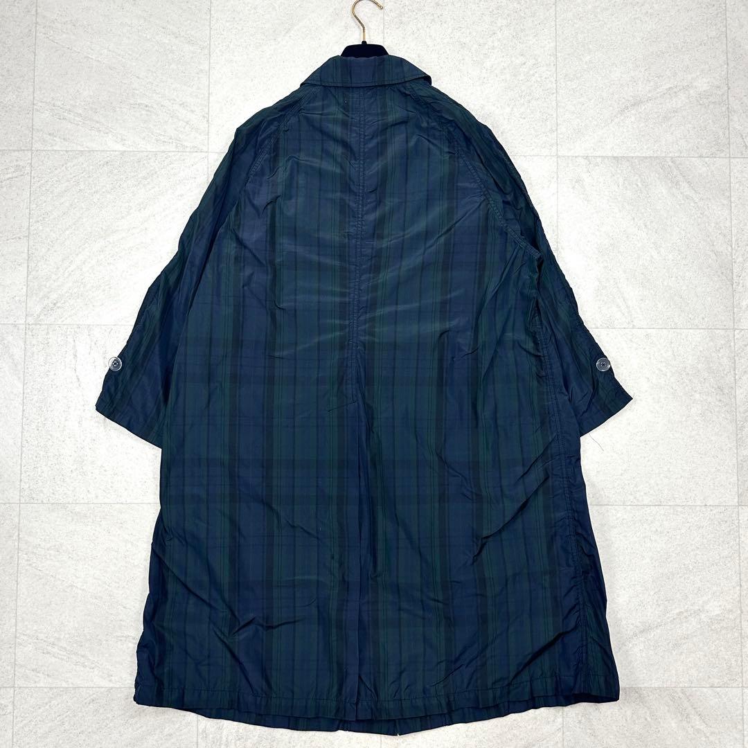 【BEAMS BOY】チェックメモリーコート ロング ブラックウォッチ（1）