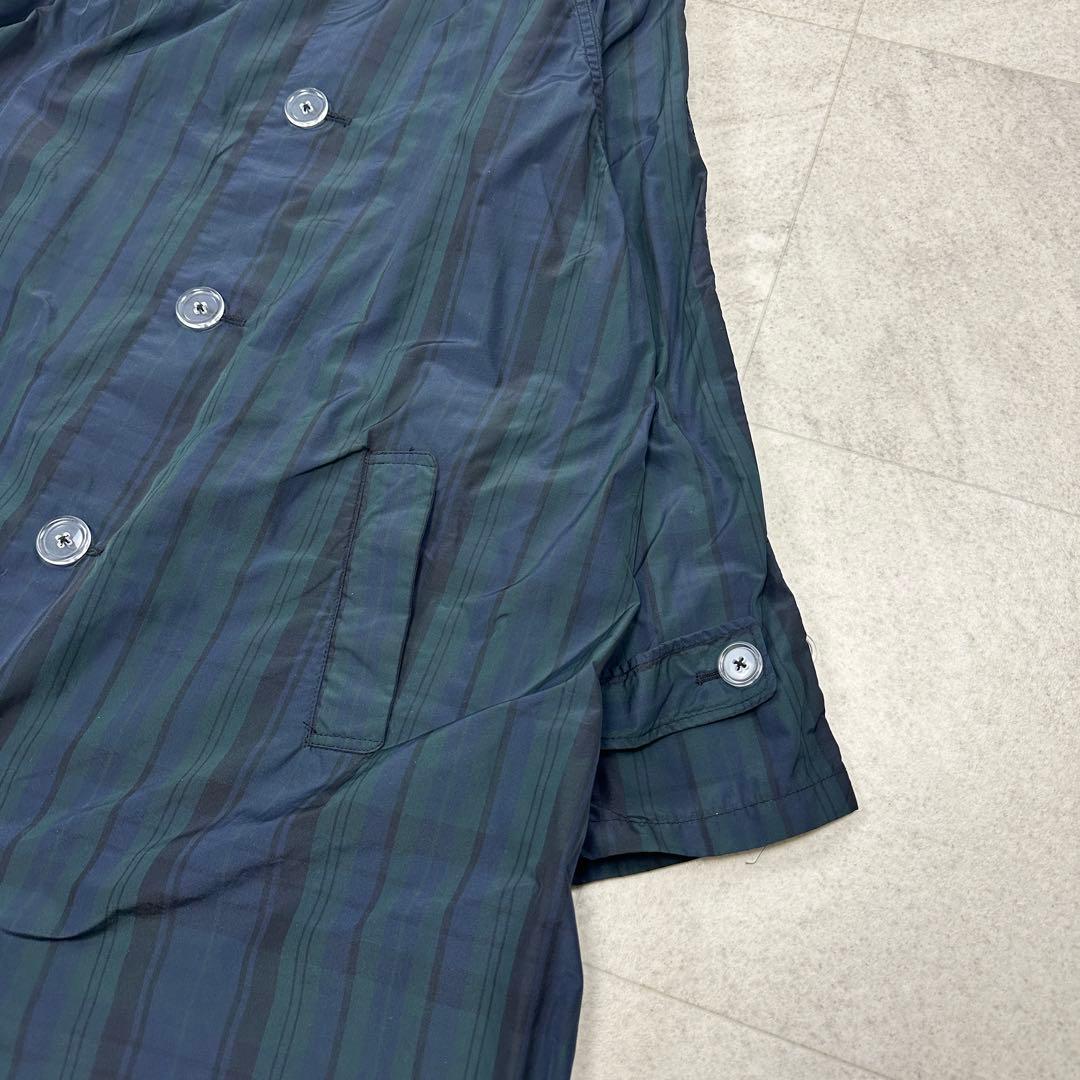 【BEAMS BOY】チェックメモリーコート ロング ブラックウォッチ（1）