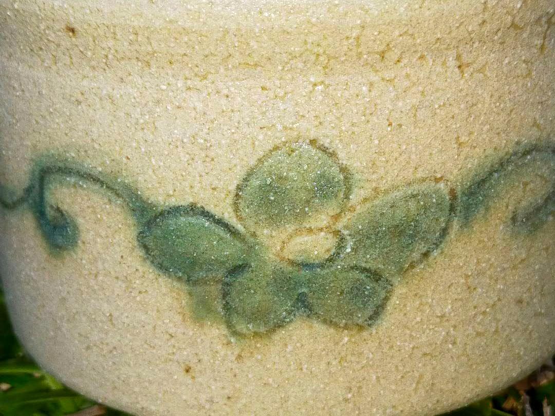 ♥黄瀬戸　茶碗　在銘「セ」　骨董品
