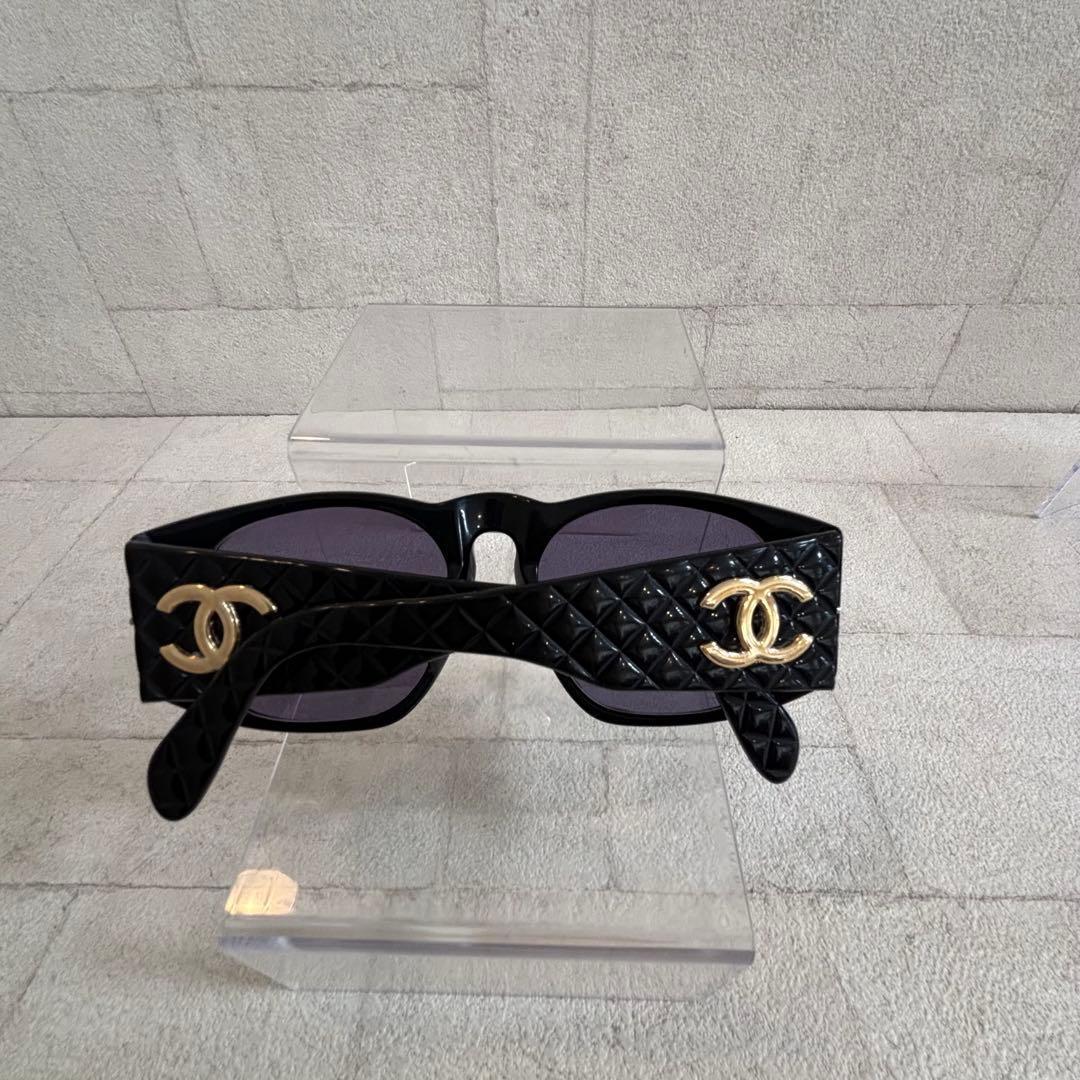 CHANEL☆シャネル　ココマークキルティング　サングラス　スクエア型　766