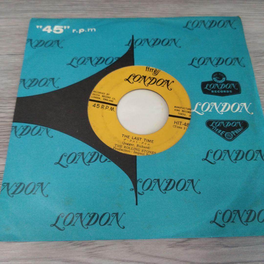 ザ・ローリング・ストーンズ ラスト・タイム シングルレコード