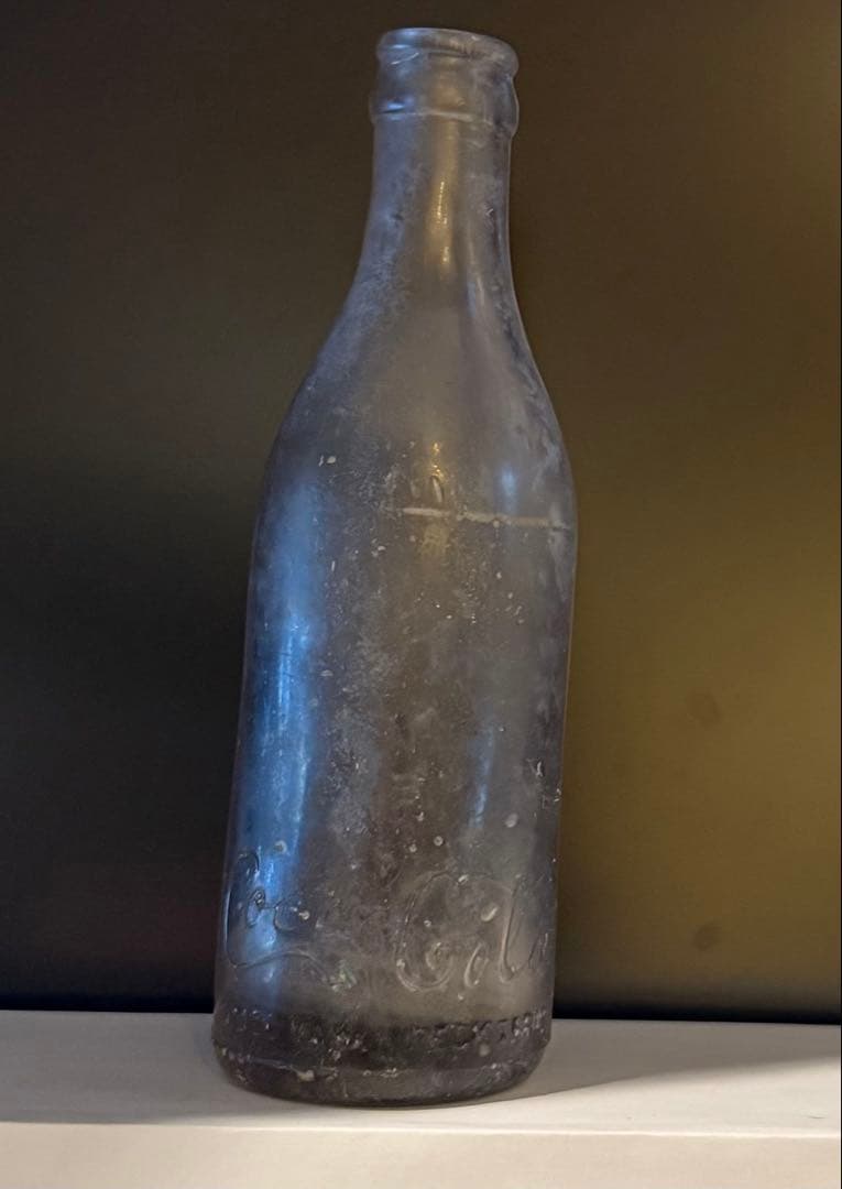 F9 レア 1900年代初期 コカコーラ ストレートサイド ボトル 瓶