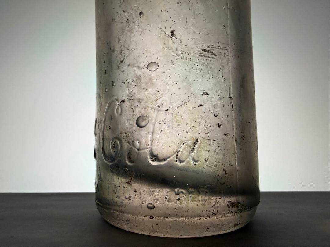 F9 レア 1900年代初期 コカコーラ ストレートサイド ボトル 瓶