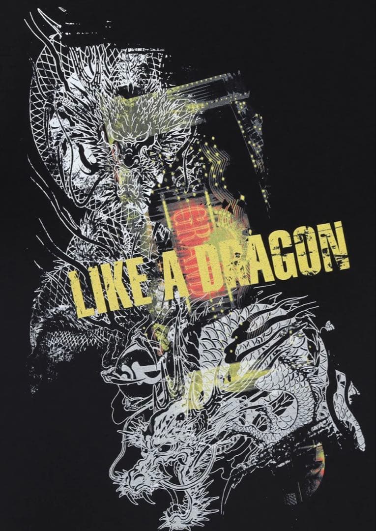 【新品未使用】WILDSIDE×龍が如くスタジオ　T-shirt (応龍/黄龍)
