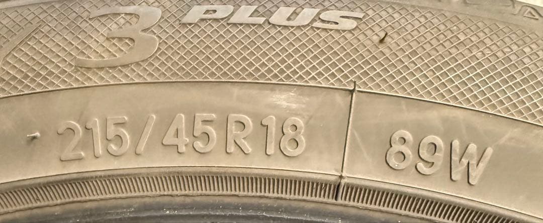 24年製 TY トーヨー 215/45R18 2本 送料無料② ※商品説明必読※