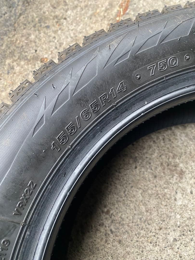 2025年製　ブリヂストンVRX2 155/65R14 1本