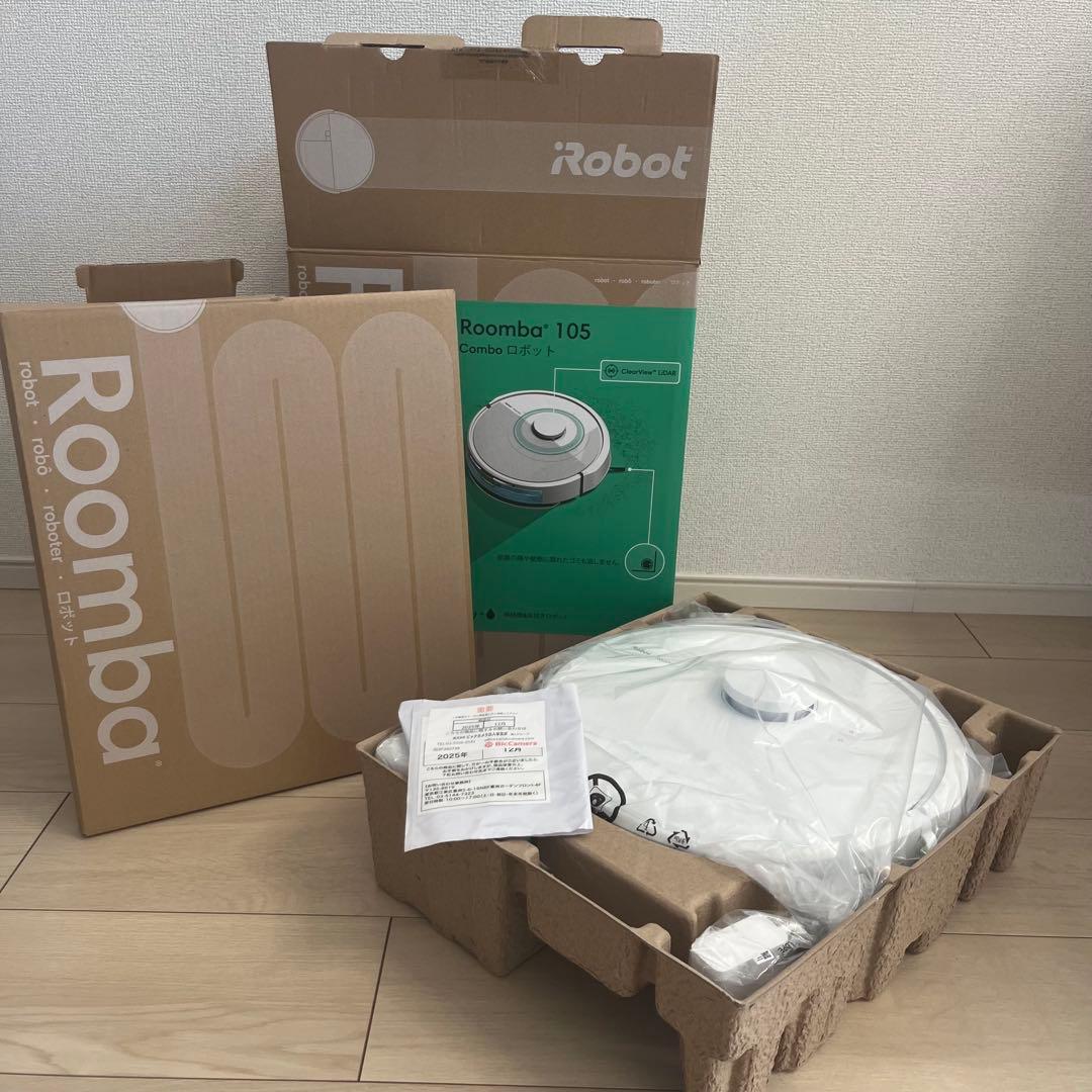 ✨新品未使用✨Roomba 105 Combo ロボット掃除機