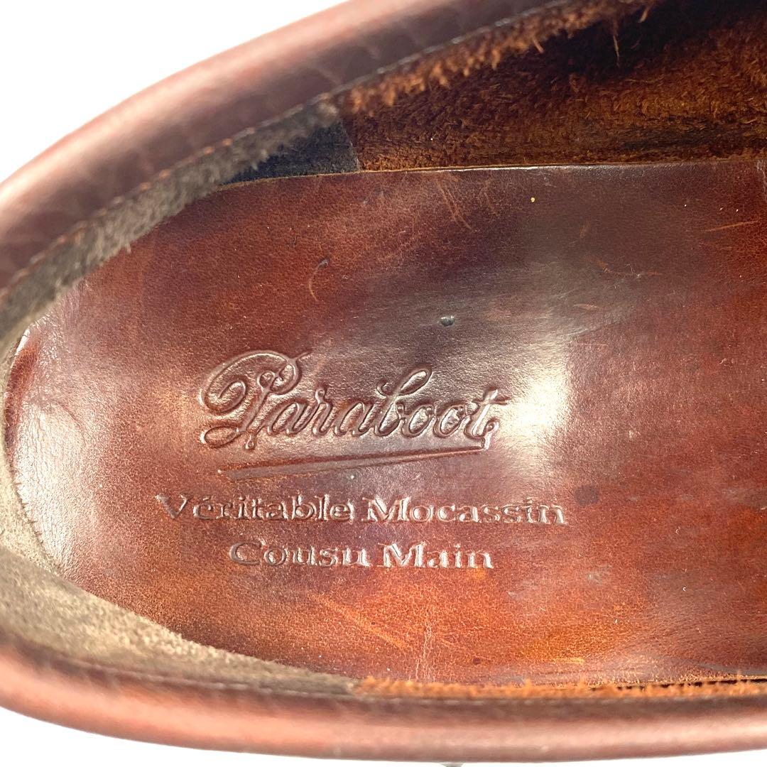 PARABOOT ローファー スリッポン ドライビングシューズ レザー UK8