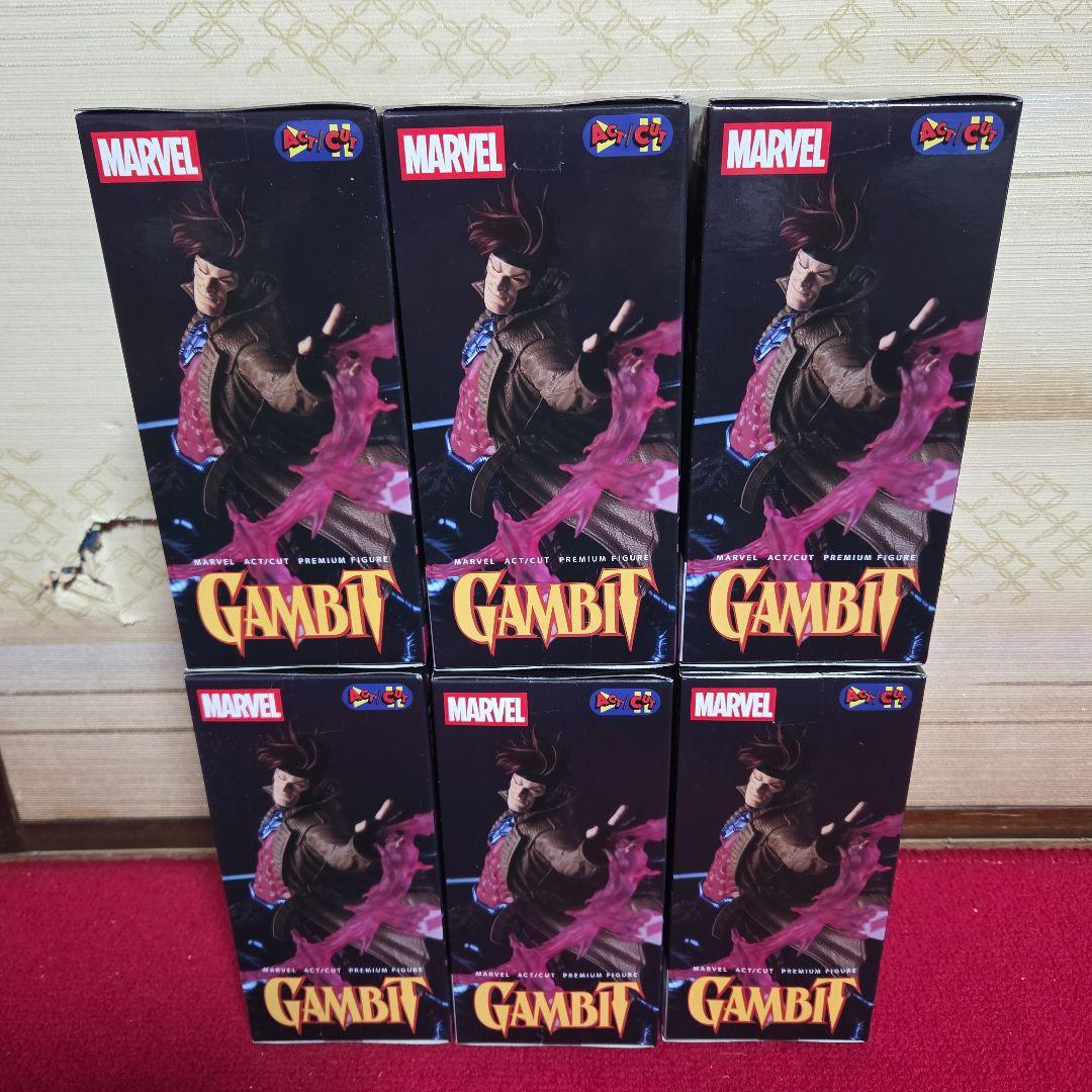 お得！MARVEL ACT/CUTプレミアムフィギュア　ガンビット　6体　新品