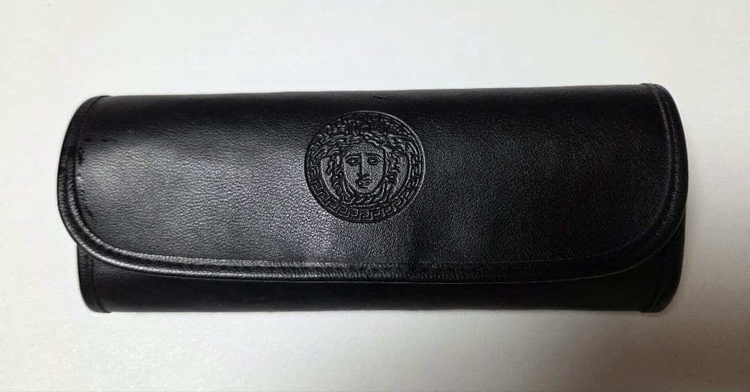 ヴェルサーチ サングラス MOD420/C COL852 黒 革製ケース付