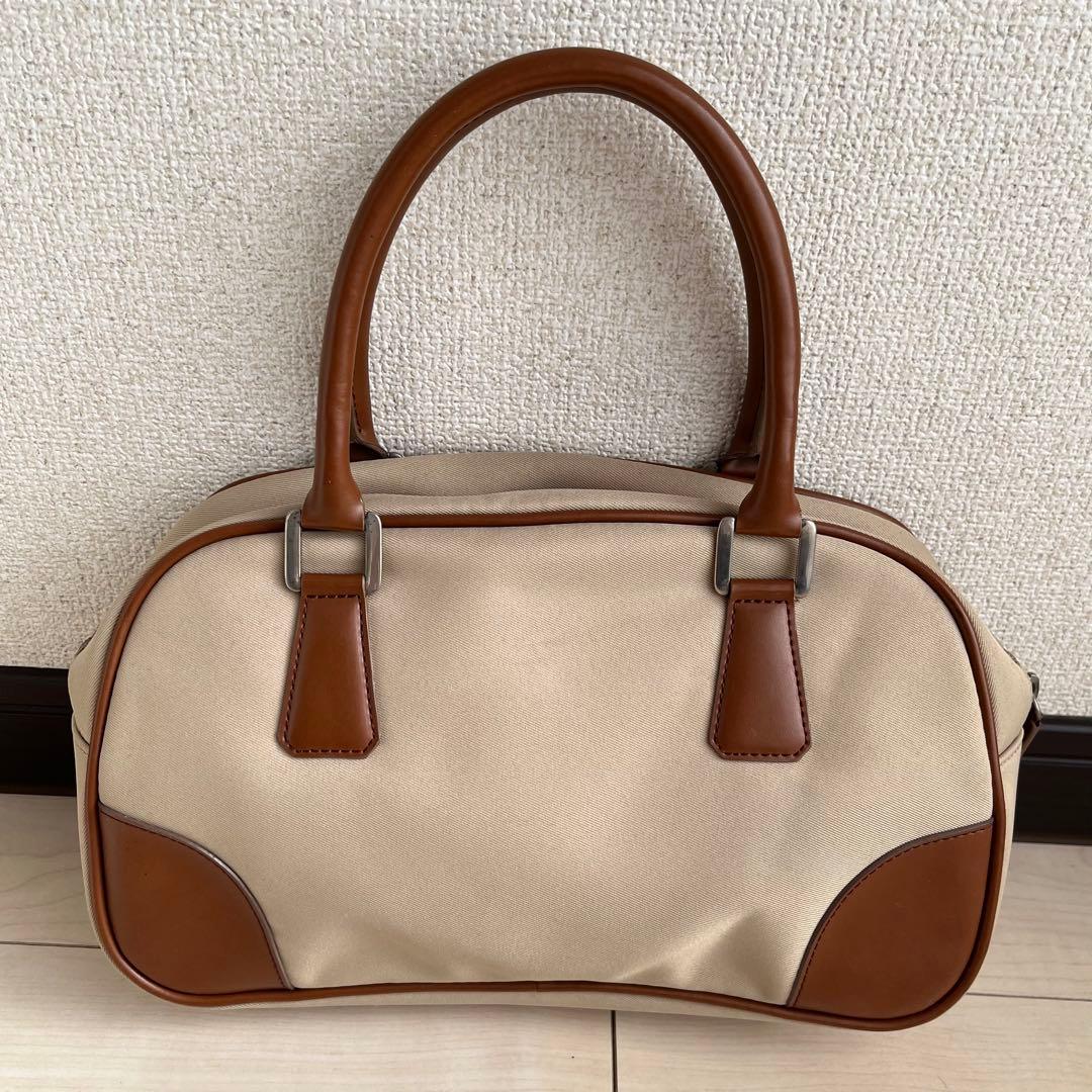 Y2K Courreges クレージュ ミニボストンバッグ ボウリングバッグ